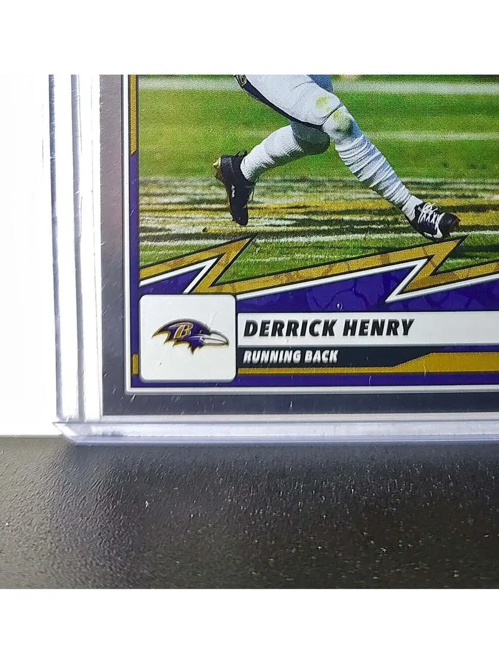 Derrick Henry 2025 Panini NFL #4 Foil Sticker Card Baltimore Ravens